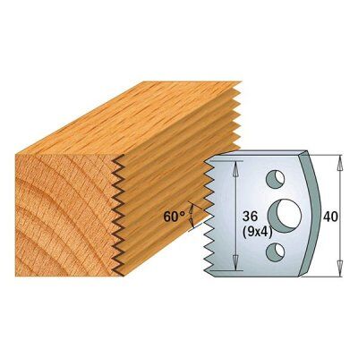 Par contracuchillas 40x4mm(691.117) CMT