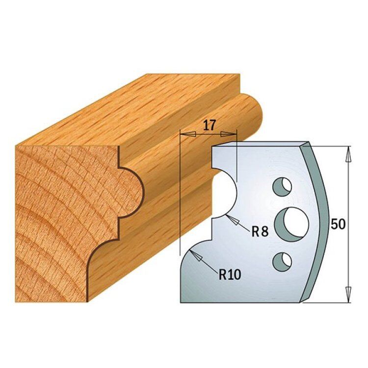 Par contracuchillas 50x4mm(691.551) CMT