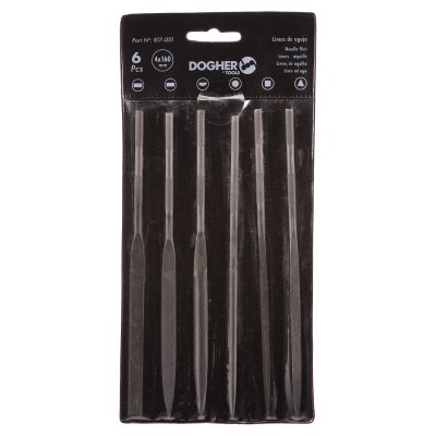 Imagen Juego de 6 limas de aguja 160mm 817-001 Dogher