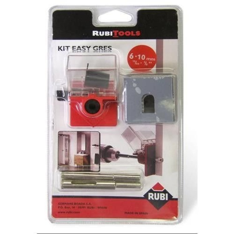 Kit Easy Gres Broca 6 y 10mm 04919 Rubi