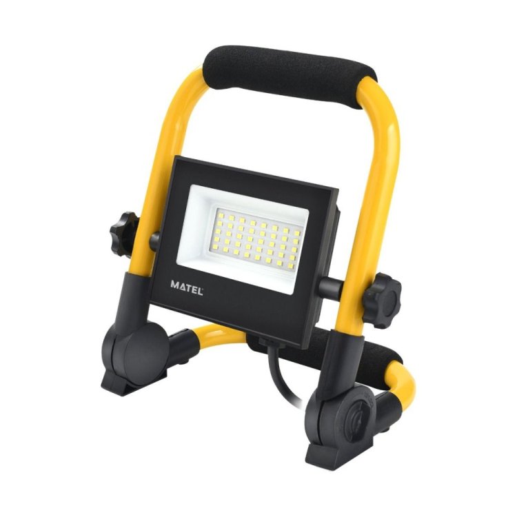 Proyector led soporte plegable eco 1.5m 50w fría (24911) Matel