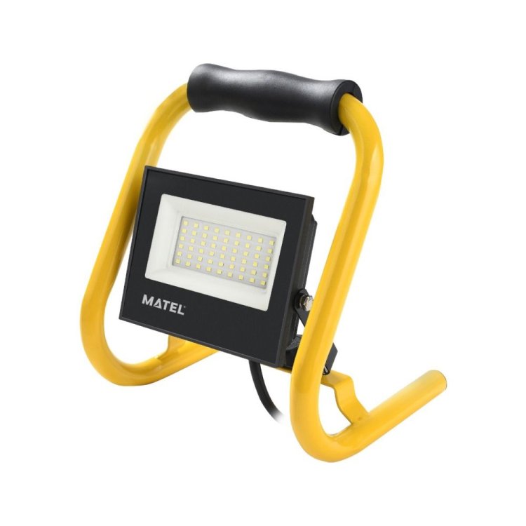 Proyector led soporte eco 1.5m 100w fría (25907) Matel
