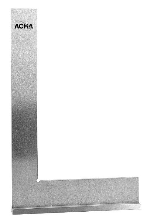 Escuadras de acero al carbono 100x70mm DIN 875 / 2 Con sombrero (12104) Acha