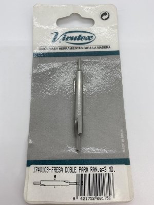 Imagen Fresa Doble para Ranurar E-3MD (1740103) Virutex