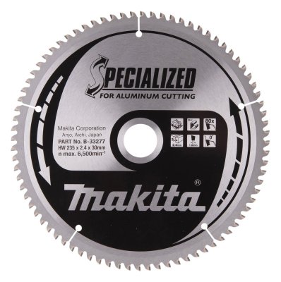 Imagen Disco sierra circular Specialized T.C.T, 235x30 80 DB-33277 Makita