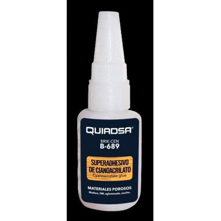 BRIK-CEN B-689 QUIADSA Adhesivo de cianoacrilato tipo gel Quiadsa
