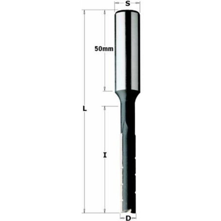 Broca cortes rectos c/romp. KSS D:6 Z2 S:13x50 DX CMT 172.060.31