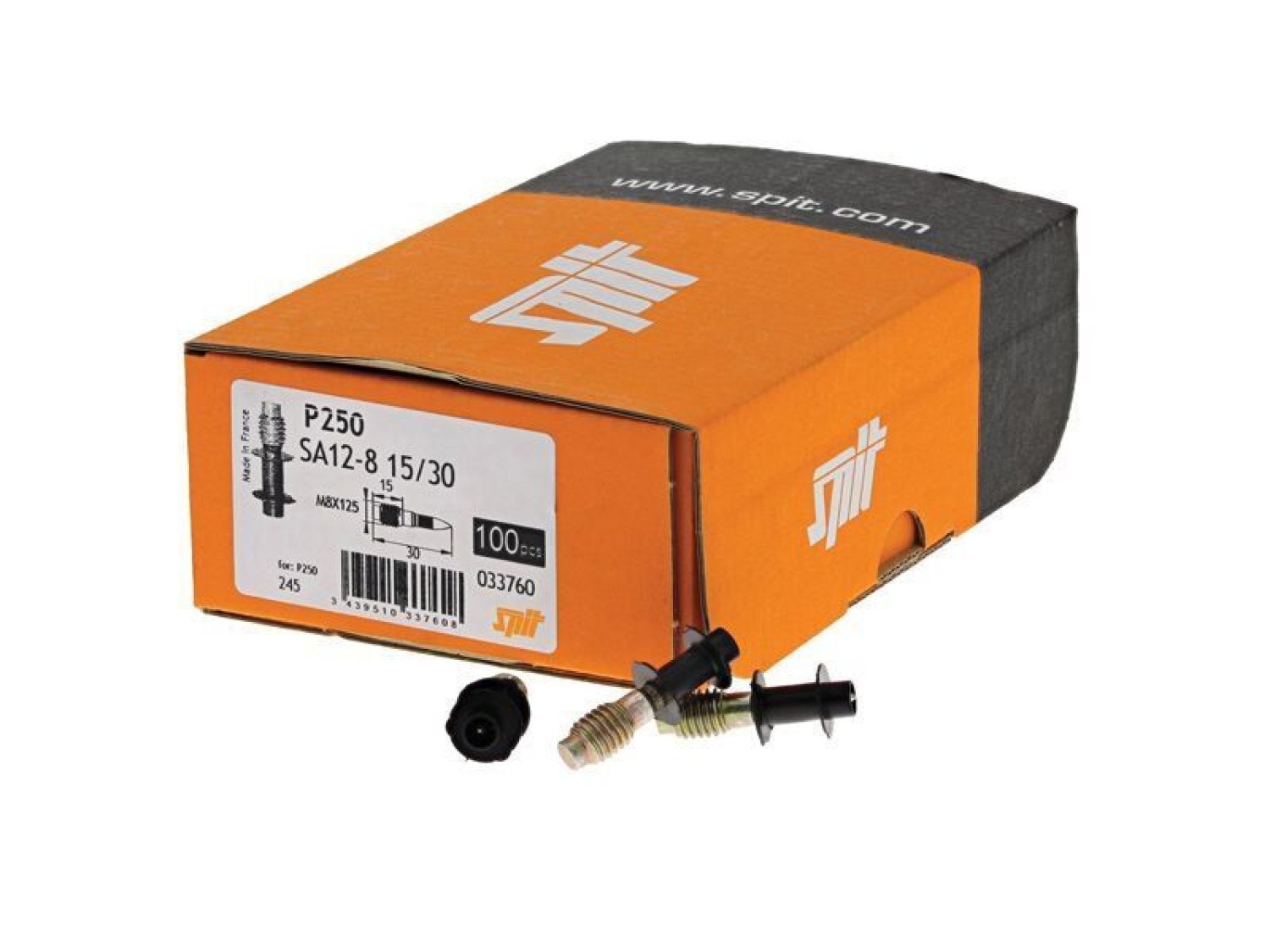 Caja clavos Spit SA12-8 15/30 | Grupoelectron.com