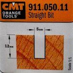 Fresa recta HWM S:8 D:5x12 911.050.11 CMT