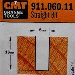 Fresa recta HWM S:8 D:6x16 911.060.11 CMT