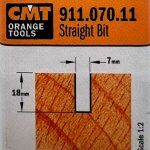 Fresa recta HWM S:8 D:7x18 911.070.11 CMT