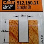 Fresa recta HM S:8 D:15x30 912.150.11 CMT