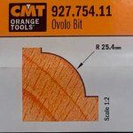 Fresa radio concavo HM S:12 D:63.5 R:25.4 927.754.11 CMT