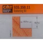 Fresa para rebajes c/rodam. HM S:8 D:34.9x12.7 935.350.11
