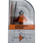 Fresa para biselar c/rodam. 45° HM S:8 D:45 936.420.11 CMT