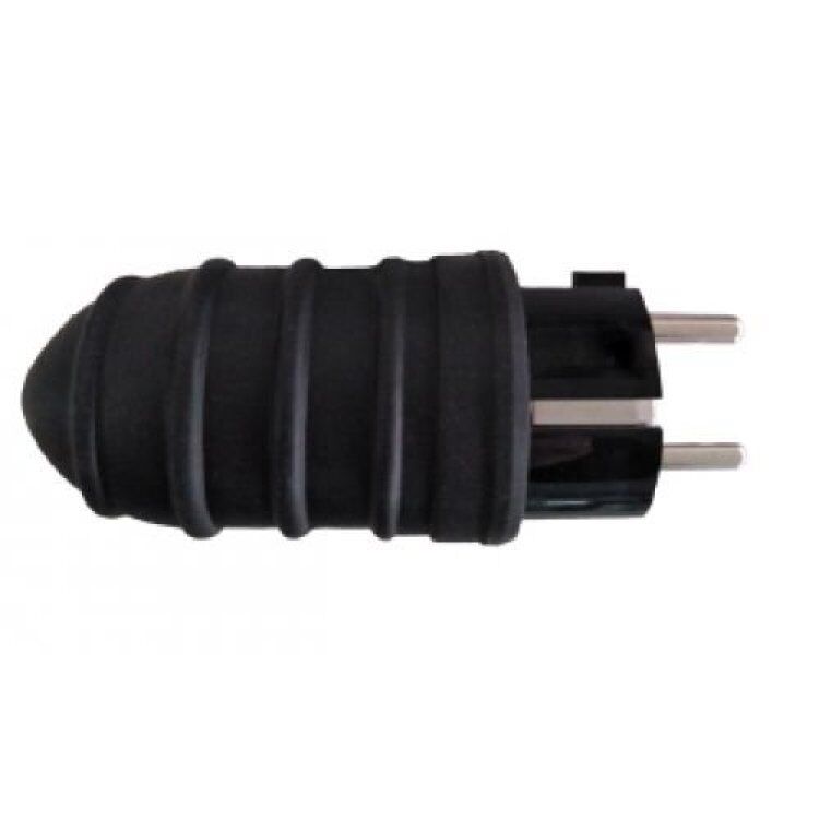 Enchufe goma clavija 230V/16A Asein