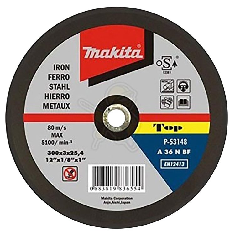 Disco de Corte 300x3x25.4 A36N Makita
