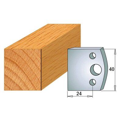 Par contracuchillas 40x4mm (serie larga) CMT 691.192