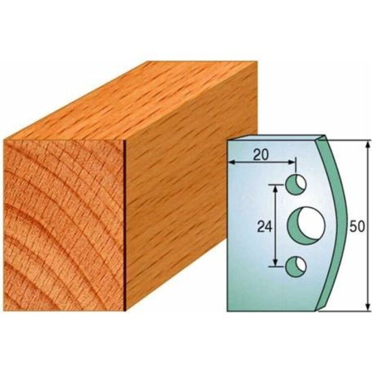 Par contracuchillas 50x4mm CMT 691.500