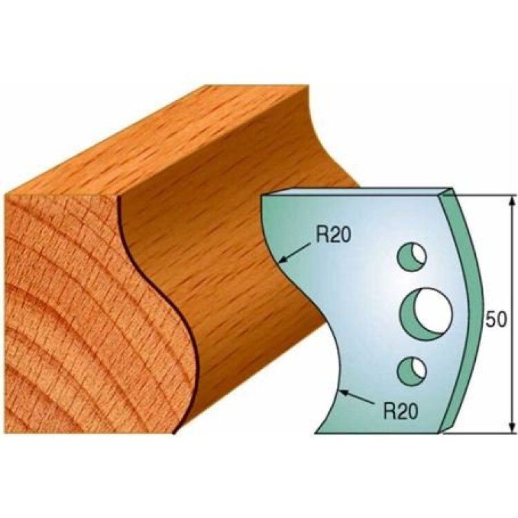 Par cuchillas KSS 50x4mm(690.571) CMT