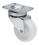 Rueda Giratoria 2-0041 - 10ZR40-BP 40mm Plástico Blanco Alex