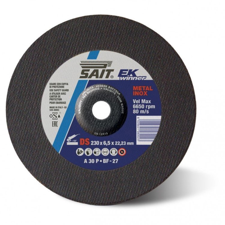 Disco de Desbaste Centro Hundido 180x6.5 A30P Sait