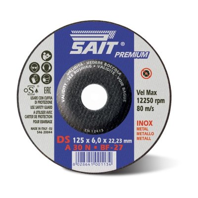 Imagen Disco de Desbaste Centro Hundido 115x6 A30N Sait