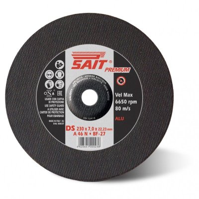 Disco de Corte Centro Hundido 180x7 A46N Sait