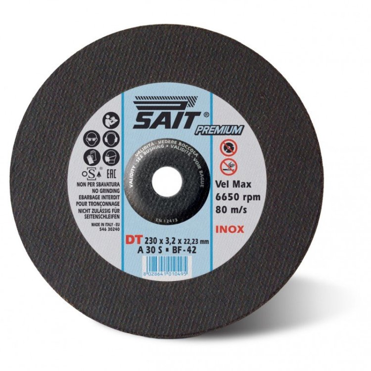 Disco de Corte Centro Hundido 115x2.5 A30S Sait