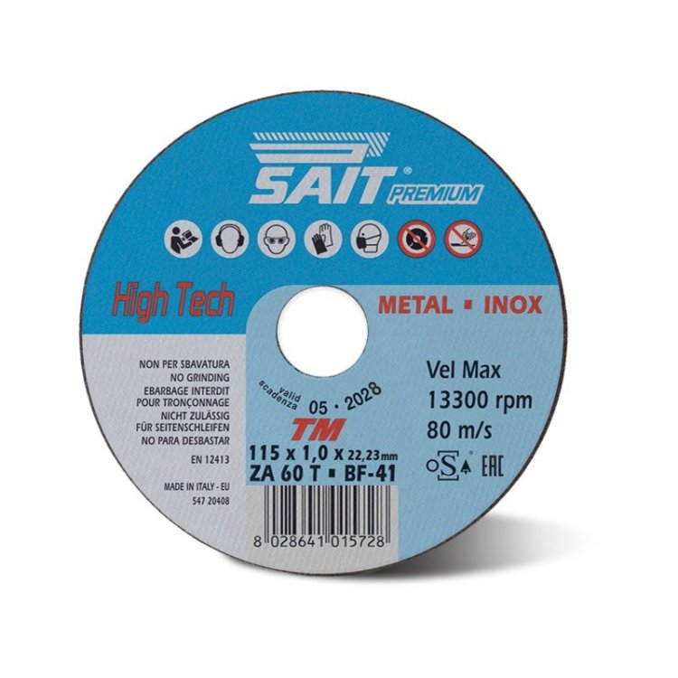 Discos de Corte 125x1 ZA60T Sait