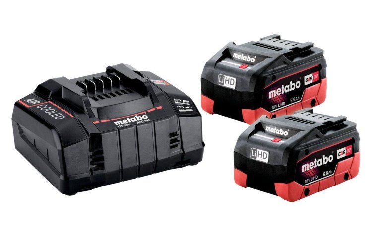 set-basico-metabo-2-baterias-18v-55ah-se-cargador