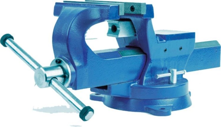 Tornillo de banco BLUE PRO100 100 mm Metalworks